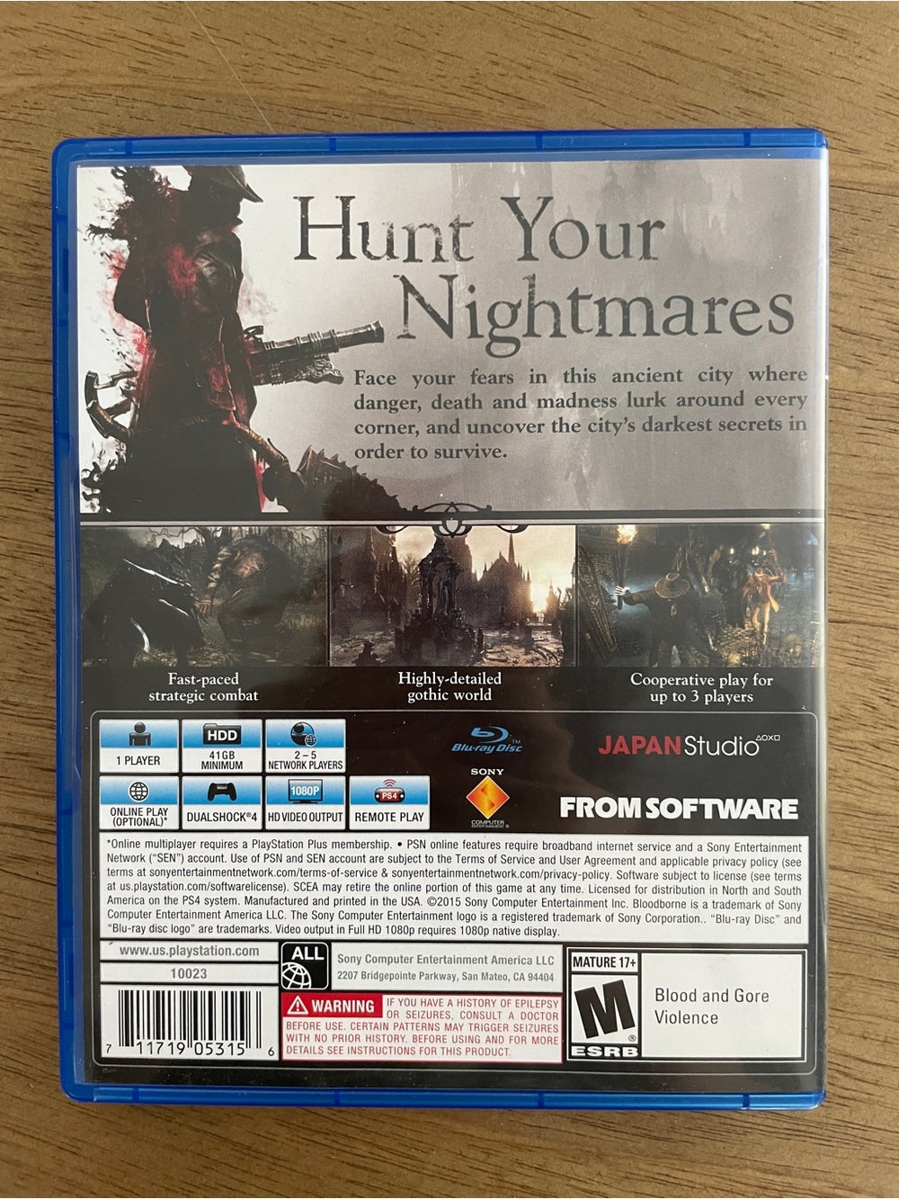 Bloodborne PS4 Game - PlayStation 4 - Picture 3 of 3